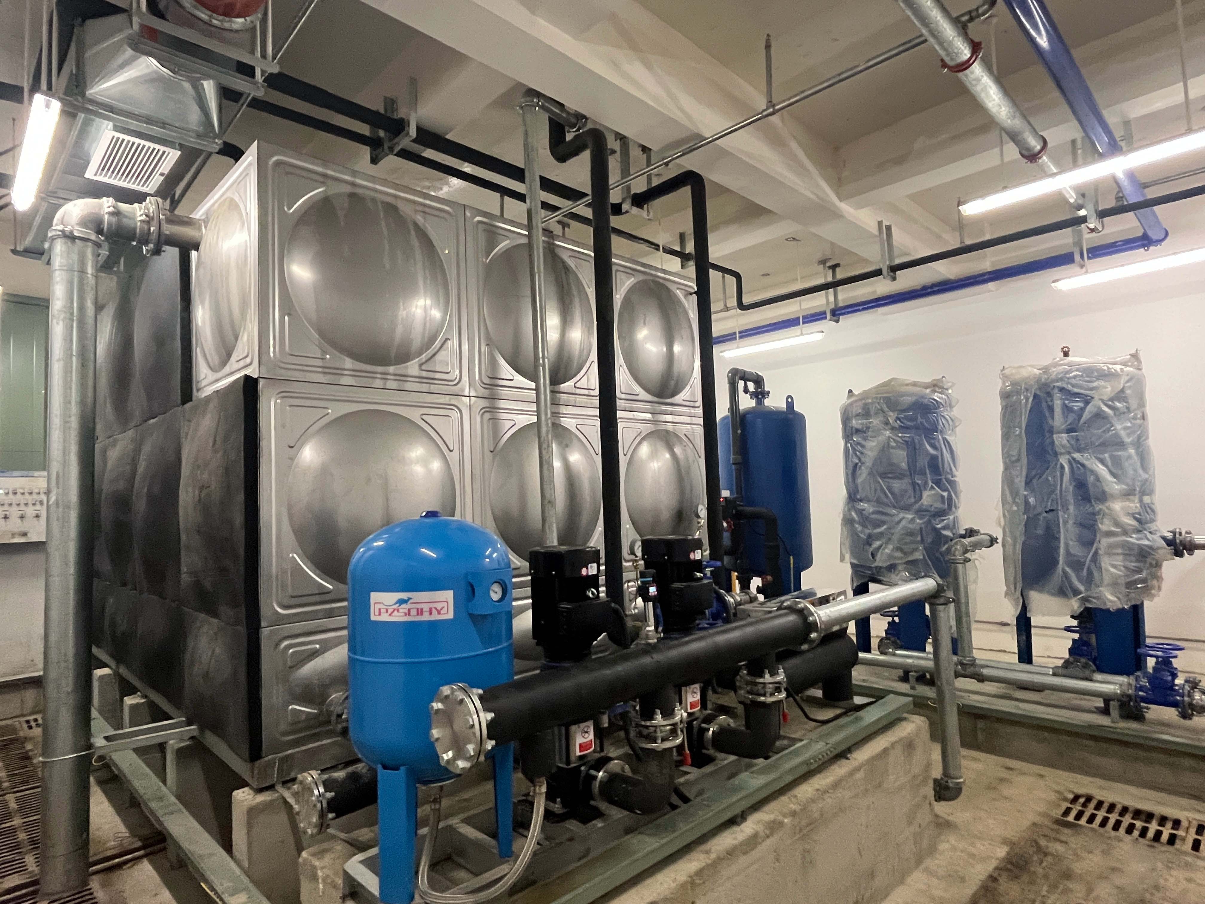 学校楼机房雨水回用系统